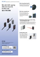 Sê-ri PZ-V/M Bộ cảm biến quang điện tích hợp bộ khuếch đại Catalo