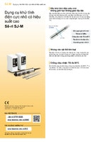 Sê-ri SJ-M Dụng cụ khử tĩnh điện cực nhỏ có hiệu suất cao Catalo