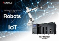 KV Series: The Next-Generation Standard PLC Robots x IoT