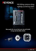 Sê-ri XG-X Hệ thống camera công nghiệp có thể tùy biến Catalo