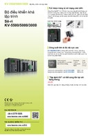 Sê-ri KV-5000/3000 Bộ điều khiển khả lập trình Catalo