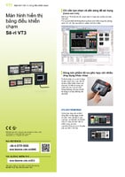 Sê-ri VT3 Màn hình hiển thị bảng điều khiển chạm Catalo