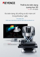 Sê-ri VR-6000 Thiết bị đo biên dạng quang học 3D Catalo