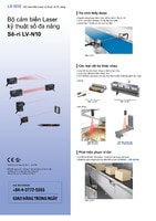 Sê-ri LV-N Bộ cảm biến Laser kỹ thuật số đa năng Catalo