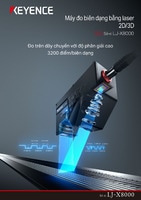 Sê-ri LJ-X8000 Máy đo biên dạng bằng laser 2D/3D Catalo