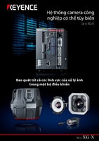 Sê-ri XG-X Hệ thống camera công nghiệp có thể tùy biến Catalo