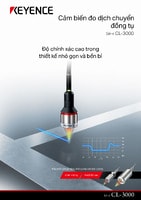Sê-ri CL-3000 Cảm biến đo dịch chuyển đồng tụ Catalo