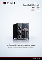 Sê-ri KV-X Bộ điều khiển logic khả trình Catalo