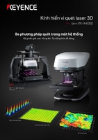 Sê-ri VK-X4000 Kính hiển vi quét laser 3D Catalogue