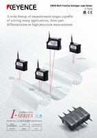 Sê-ri IL Bộ cảm biến Laser Analog CMOS đa chức năng Catalo