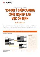 100 gợi ý giúp camera công nghiệp làm việc ổn định [Bản bộ lọc ảnh] Vol.1