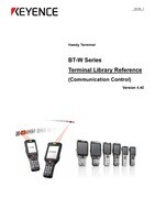BT-W Series Terminal Library Reference - Communication Control Ver.4.40