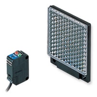 PZ2-61P - Loại cáp phản xạ hồi quy dạng hình vuông, PNP