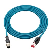 OP-87458 - Cáp Ethernet (M12 4-chân - RJ-45) Tương thích NFPA79 Cáp thẳng 5 m